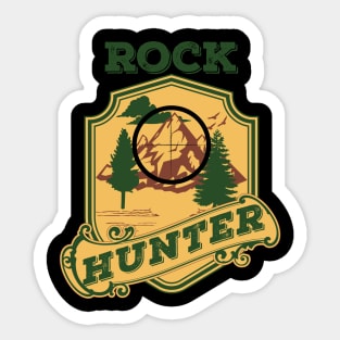 Rock Hunter- Geology- Rockhound Sticker